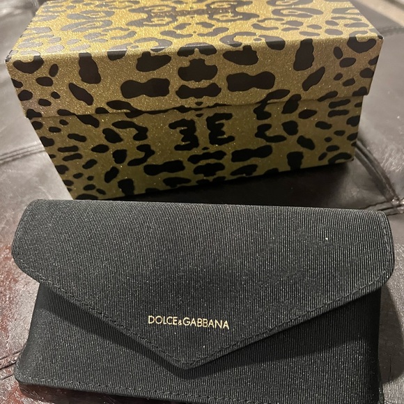 Dolce & Gabbana Sunglasses Case & Animal Print Gift Box Only - Picture 2 of 2